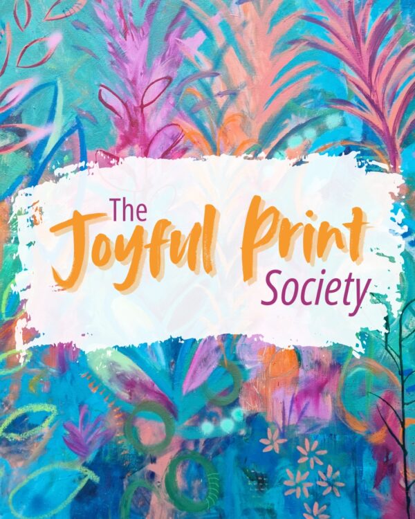 The Joyful Print Society 3 month membership